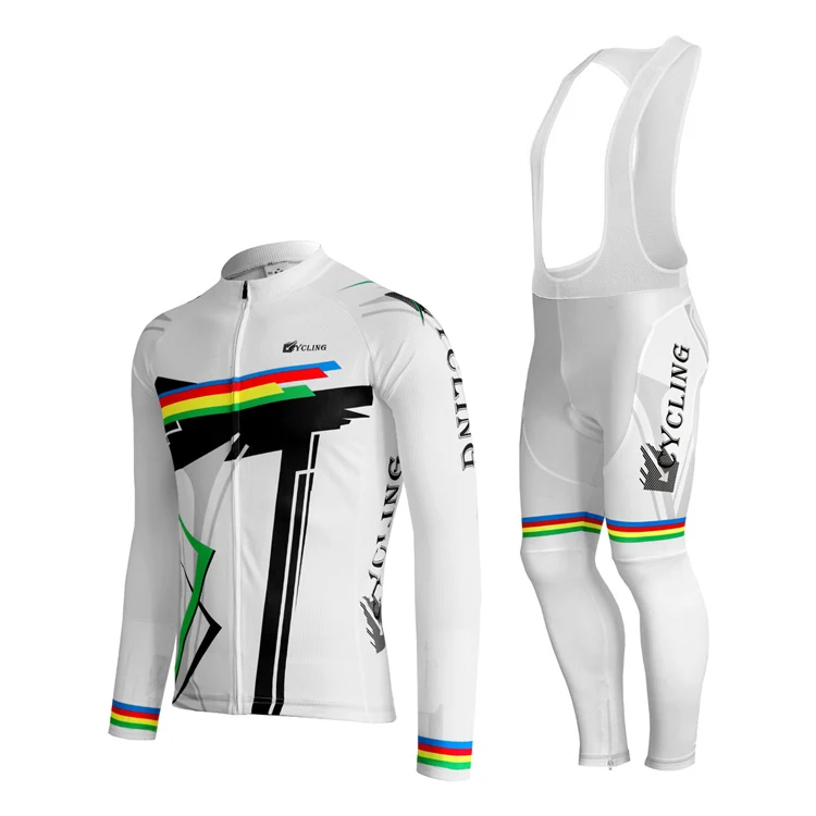 

IRONANT Men's Cycling Jersey Long Sleeve Light Breathable Quick Drying new