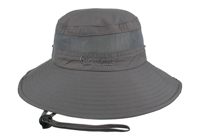Сетчатая дышащая однотонная Солнцезащитная Рыбацкая шляпа, кепки для бассейна, летняя мужская и женская солнцезащитная Кепка, солнцезащитный козырек