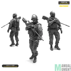 Миниатюрный 1/35 ВМС США Seal Commando Снайпер отдельного солдата Смола Модель Рисунок комплект Лоо-02