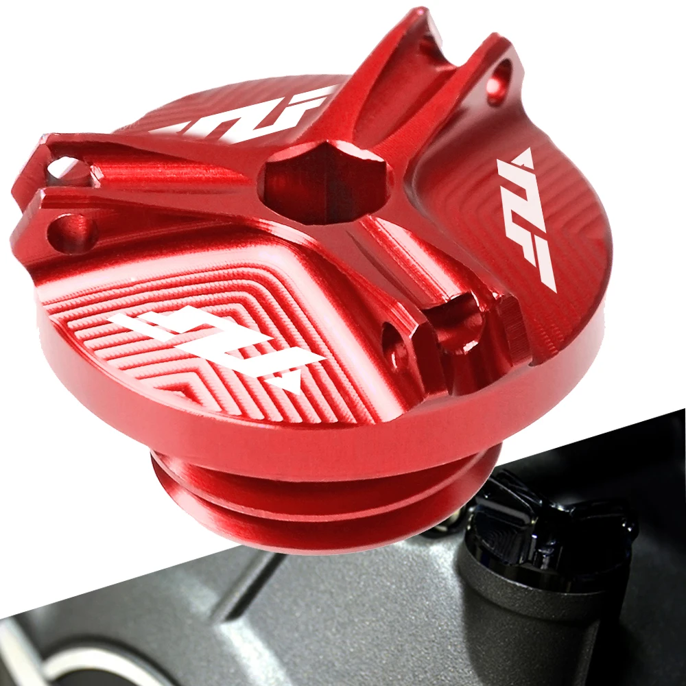 

Motorcycle M20*2.5 CNC Engine Oil Filter Cup Plug Cover Screw FOR YAMAHA YZF R125 R1 2008-2015 R1 1998 1999 2000 2001 2002-2008