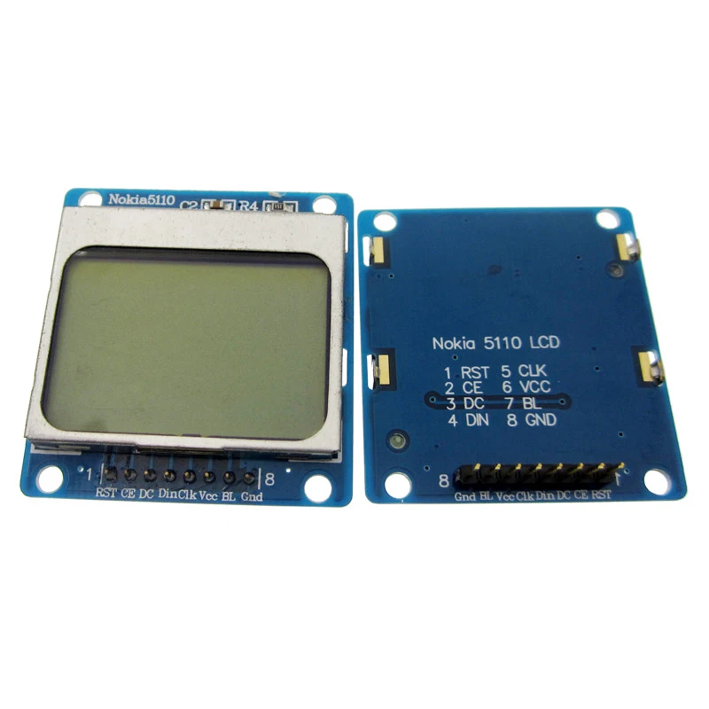 

1pcs blue 84X48 5110 LCD Module with blue backlight with adapter PCB LCD5110