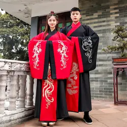 Вышивка Hanfu костюм для классических танцев народная сценическая одежда Китайский фестивальный наряд сказочное платье DF1141