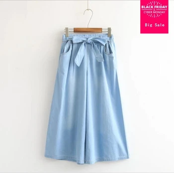 

loose pans 2019 Spring New Fashion Women Jeans Korean Style Casual Denim Girls Jeans Loose Wild High Waist Jeans gx125