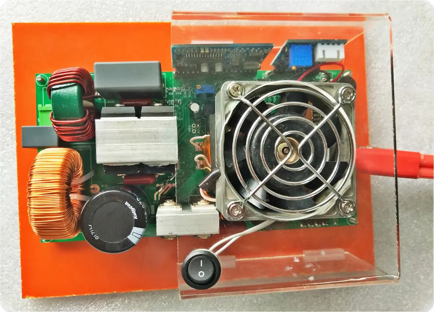 

Push-pull Quasi-resonant 1000W Pure Sine Wave Inverter Scheme Evaluation Board EGD1000W EG8011