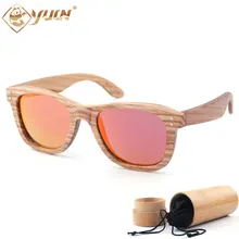 New 2017 classic polarized sunglasses handmade wooden frame driving sun glasses brand designer eyeglasses for unisex W3012