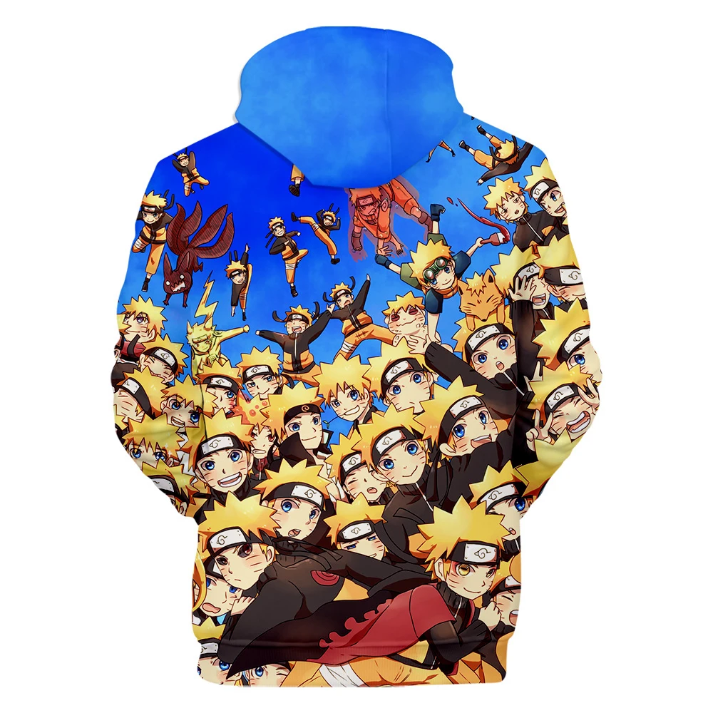 New 3D Printing Hoodie Anime Naruto Hooded Fashion Hip Hop Sweatshirt 3D Naruto Hoodies Men Pullovers Winter/Autumn Outwear