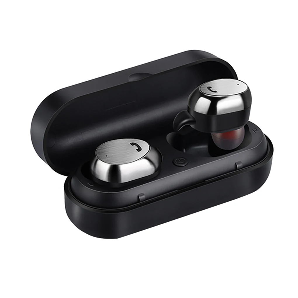 

M9 Wireless Earbuds Bluetooth Headset Mini Earphones with Mic Stereo Music Bluetooth Earpiece for iPhone 8 X for Samsung S7