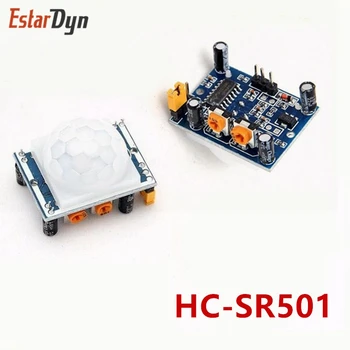 

10PCS HC-SR501 Adjust IR Pyroelectric Infrared PIR module Motion Sensor Detector Module