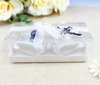 

Wedding Ceremony Gift Bird Salt and Pepper Shaker Personality Bride Groom Seasoning Bottle Seasonings Pot W7214