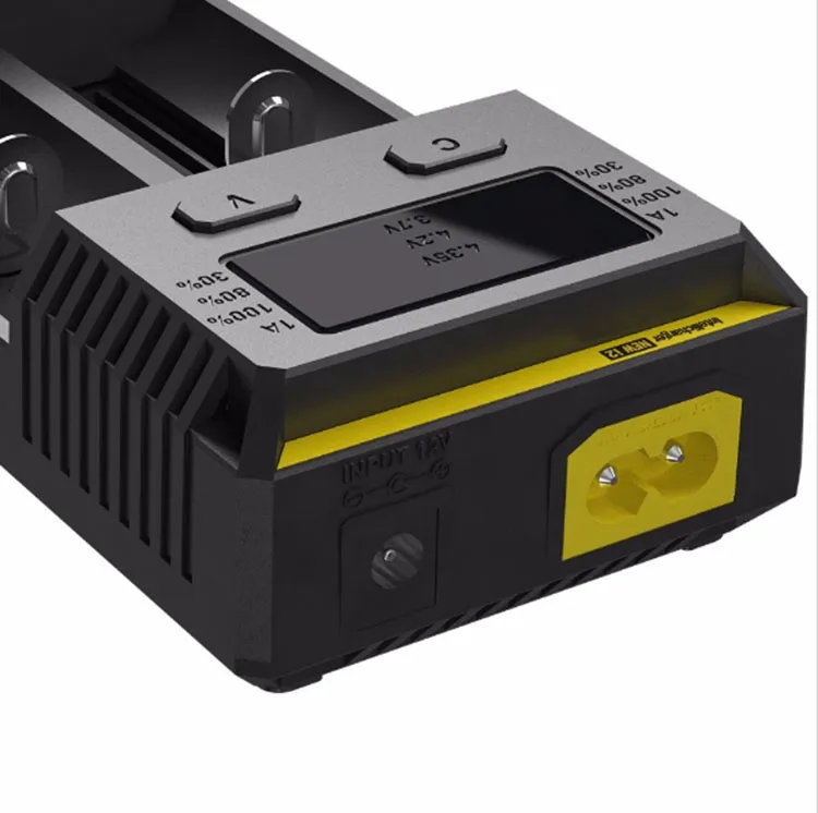 Новинка зарядное устройство NITECORE I2 с американским кабелем 2 слота для батарей AA AAA