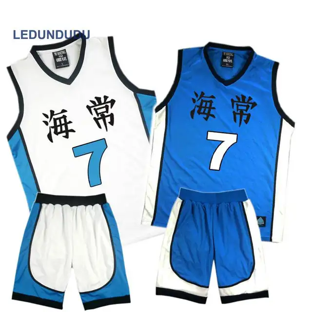 Anime Kuroko no Basuke Basket Cosplay Kaijo School Uniforms Kise Ryota