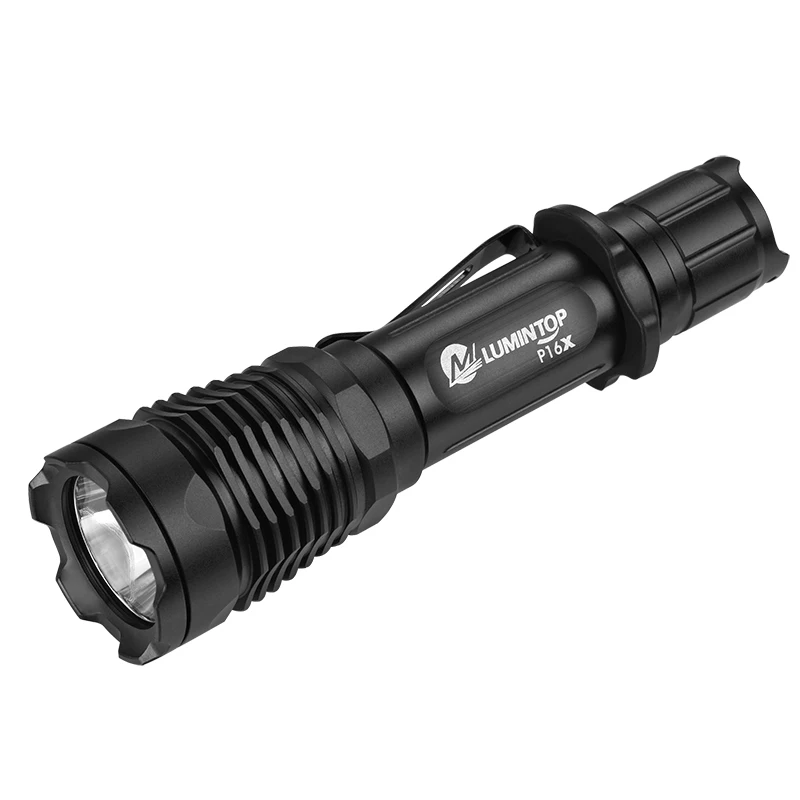 LUMINTOP Tactical Flashlight P16X with Cree XM L2 LED Waterproof