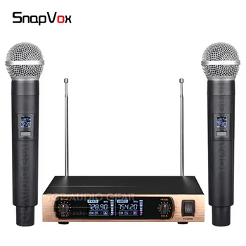 

VHF Handheld Headset Lavalier Lapel Wireless Microphone System For Power Amplifier PA Speaker Audio Mixer Karaoke Singing Stage