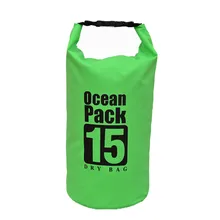 15л Водонепроницаемый сухой мешок плаванье рафтинг Каякинг речной поход плавающий парусный каноинг водное сопротивление 0805