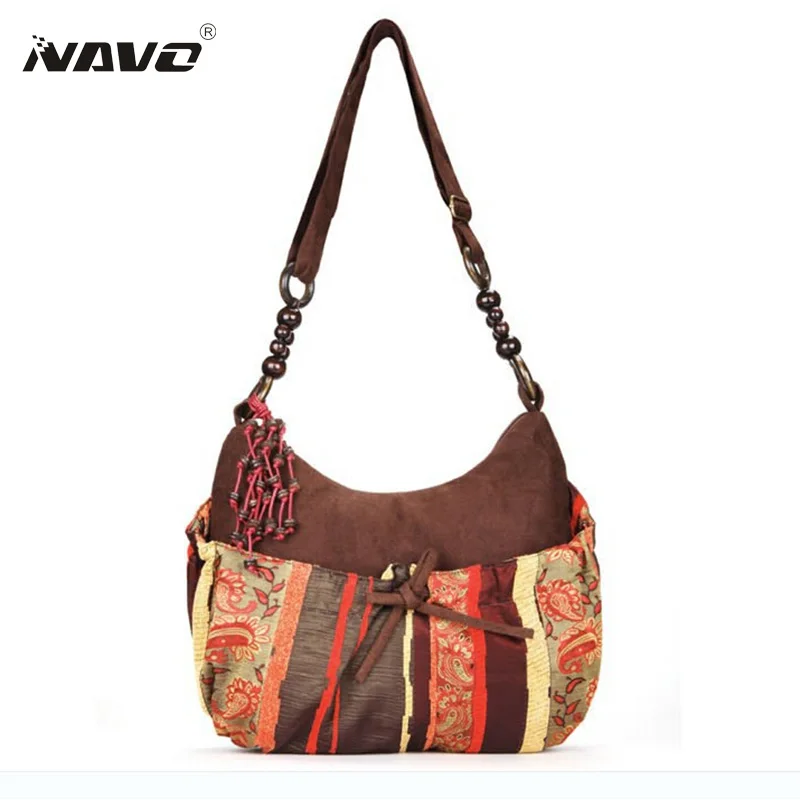 Buy Ethnic shoulder bag long strap bohemian style
