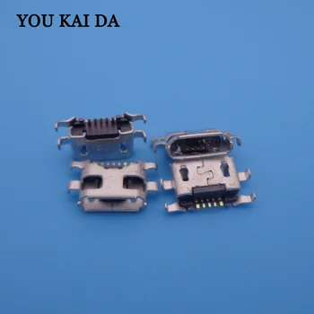

200PCS Micro USB Connector Charging Socket Port For Motorola Moto G 2nd generation Xt1069 Xt1068 for Blackberry 9900 9930