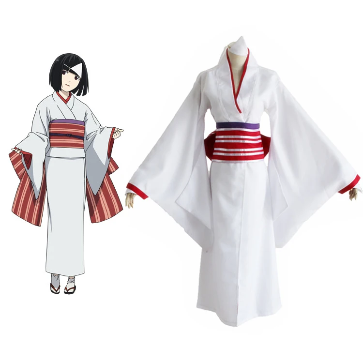 

Anime Noragami Nora Kimono Yukata Cosplay Costume Halloween Party Wear