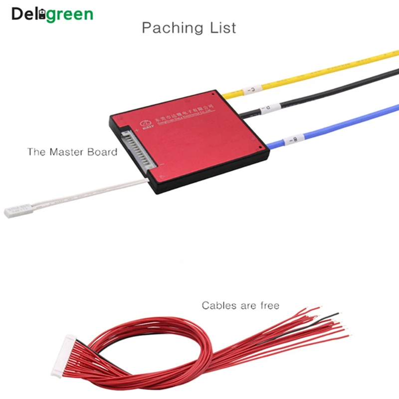 Deligreen 6S 35A 24V PCM/PCB/BMS для литиевой батареи 3 7 V 18650 Lithion LiNCM Li Po|Аксессуары батарей| |