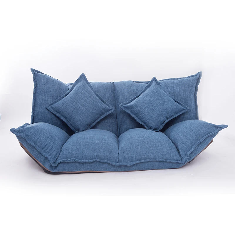 Japanese Adjustable Foldable Modern Leisure Sofa Bed Video Gaming Sofa Couch Home Bedroom Living Room Dorm Loft Couch Loveseat