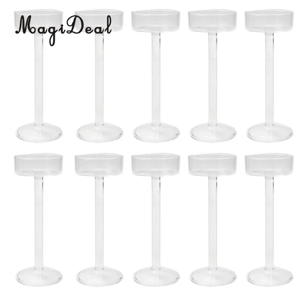 

10Pcs Tea Light Candle Holder Votive Candle Church Bulk Candle Holders 15cm