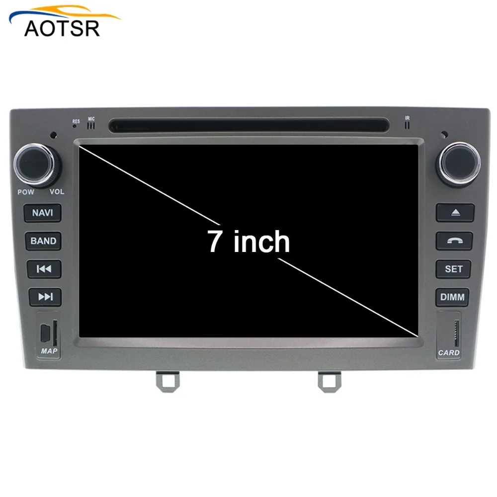 IPS Android 8 0 Восьмиядерный автомобильный DVD плеер GPS навигатор для Peugeot 308 2007 2013 408 308SW