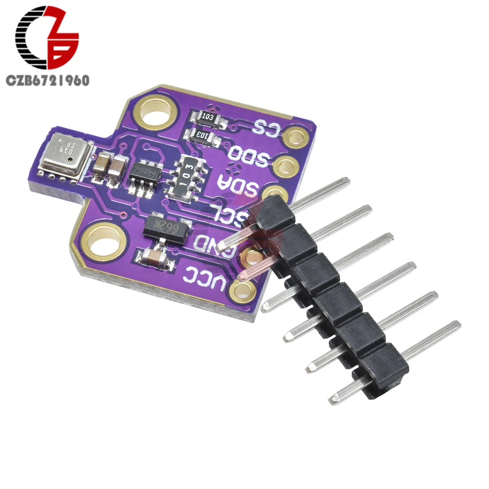 

CJMCU-680 BME680 Temperature Humidity Air Pressure Sensor Module for Digital Thermostat Humidistat Thermometer Barometer Meter
