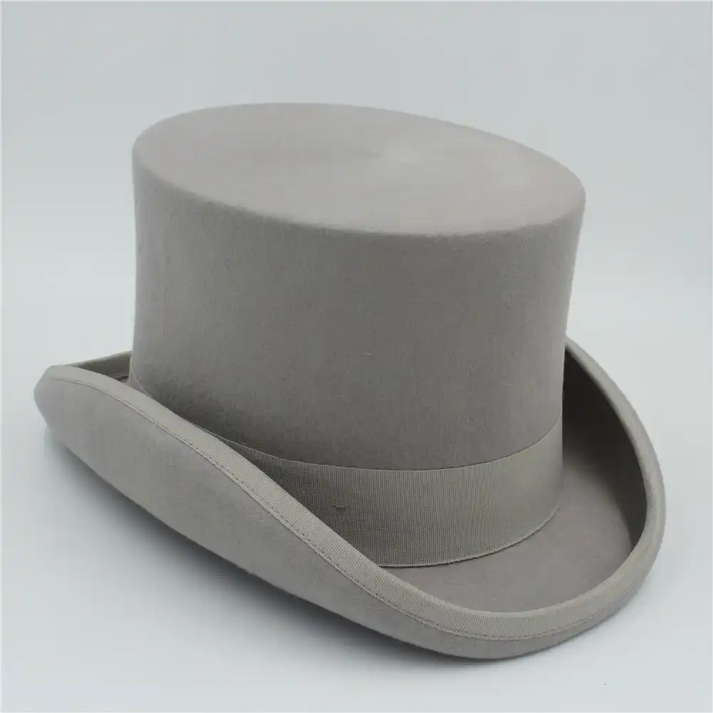 grey top hat