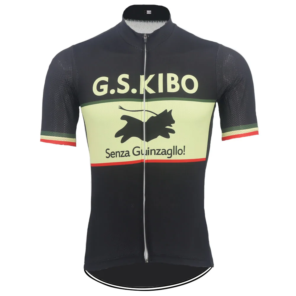 Ретро классический черный для мужчин Велоспорт Джерси команды велосипедная одежда дышащий MTB Лето шоссе bicicletas Ropa на заказ - Цвет: men