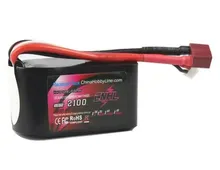 CNHL RX PACK 2100mAh 7.4V 2S3P 6C Li-Po Battery for RC Hobby free shipping