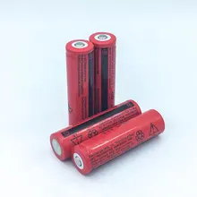 6 шт./лот Высокая Производительность F68 18650 Батареи 3.7 В Литий-Ионная Аккумуляторная Батарея для Светодиодный Фонарик Игрушки Камеры Оптовая