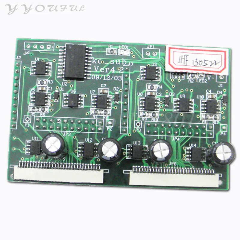 Струйный принтер JHF Vista Leopard 3304F 3306 3308F плата каретки Konica 512 Печатающая головка