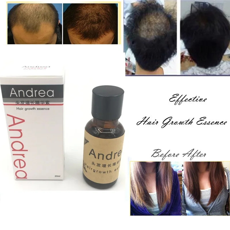 Andrea, масло имбиря для роста волос, натуральная растительная эссенция, более быстрый рост бороды, ресницы, тонизирующий шампунь для волос, набор для ухода за волосами