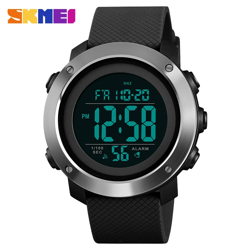 Luxury Waterproof Digital Sport Watch - Men's Fashion Timepiece with Alarm Clock