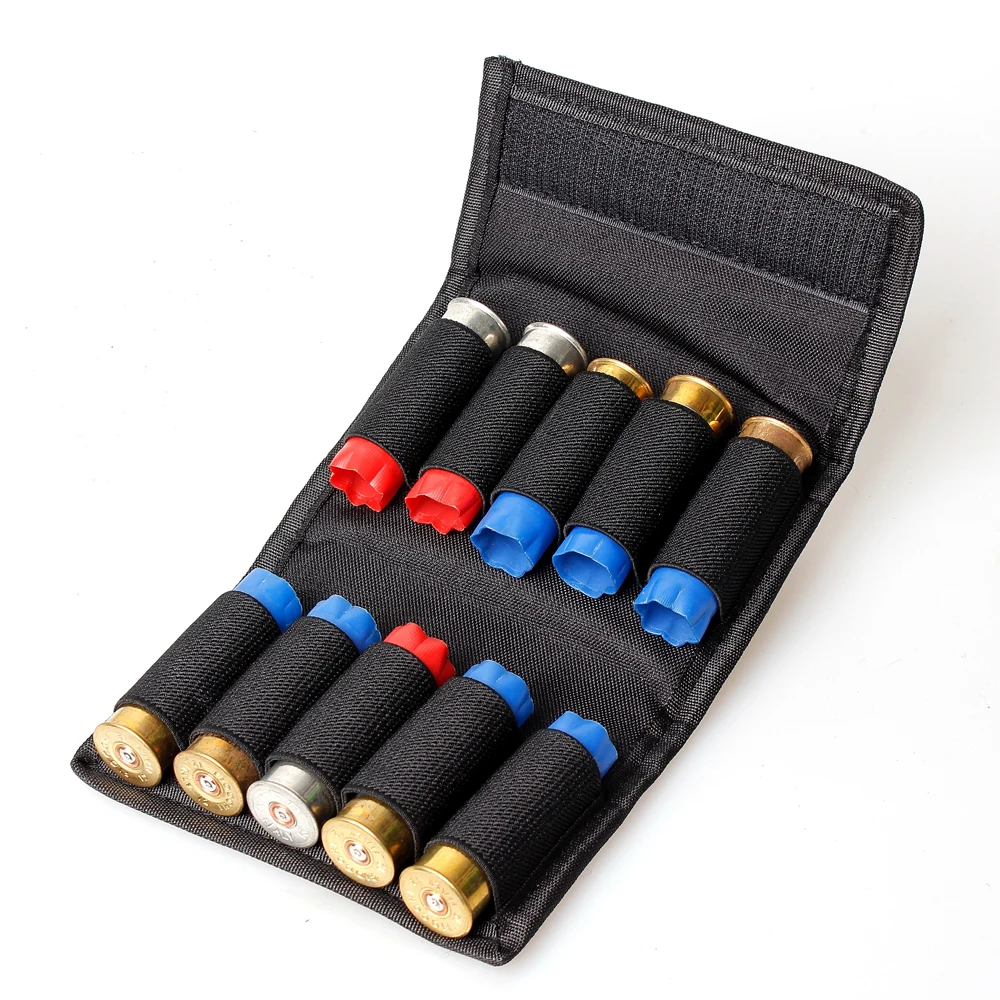 

Ammo Pouch 1PC Shotgun Shell Holder For 12 Gauge/20G Magazine Pouch 10 Cartridge Loop -H64