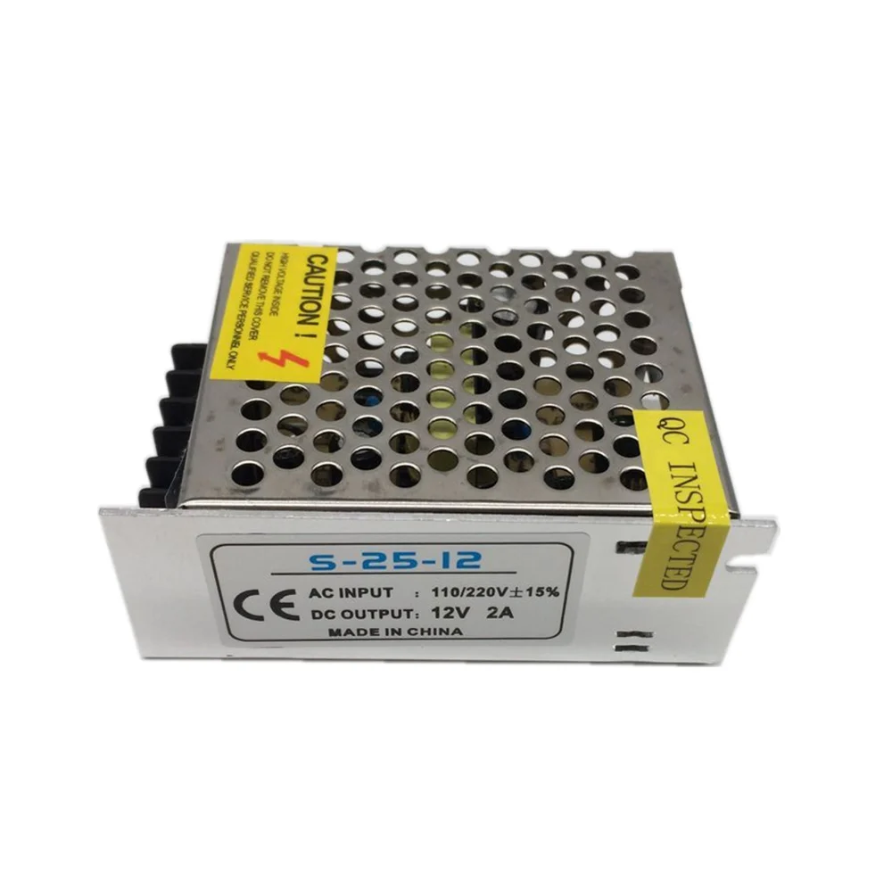 

5PCS 12V 2A 24W 110V-220V Lighting Transformer,High quality LED driver for LED strip 3528 5050 power supply,Free shipping