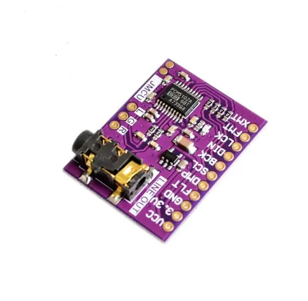 MCU 5102 PCM5102A стерео ЦАП цифро аналоговый преобразователь PLL голосовой модуль для