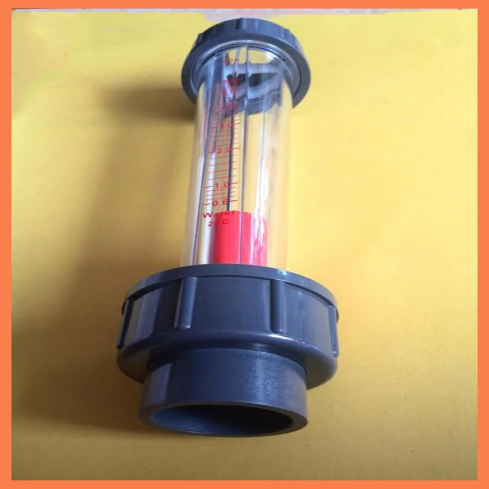 LZB32S plastic water flow meter with short tube ''BSP thread