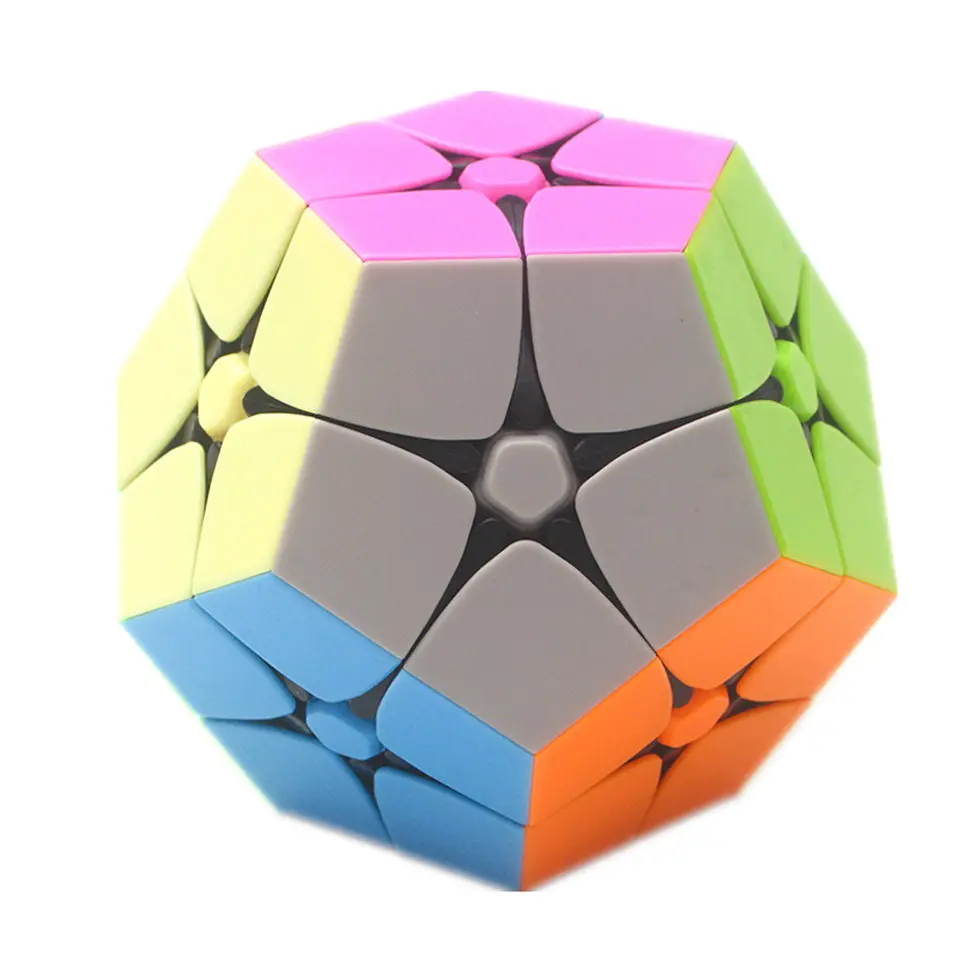 

FanXin Megaminx Cube 2x2 Megaminx Stickerless 2Layers Speed Cube Professional Puzzle Toys For Children Kids Gift