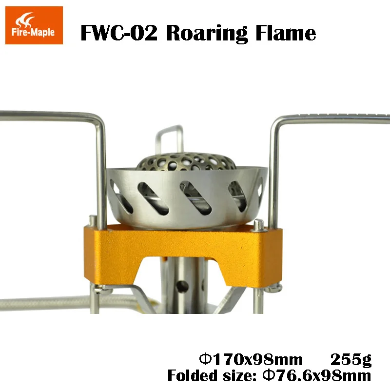 Fire Maple FWS 02 Roaring Flame Ultra light Split Gas Stove Furnace