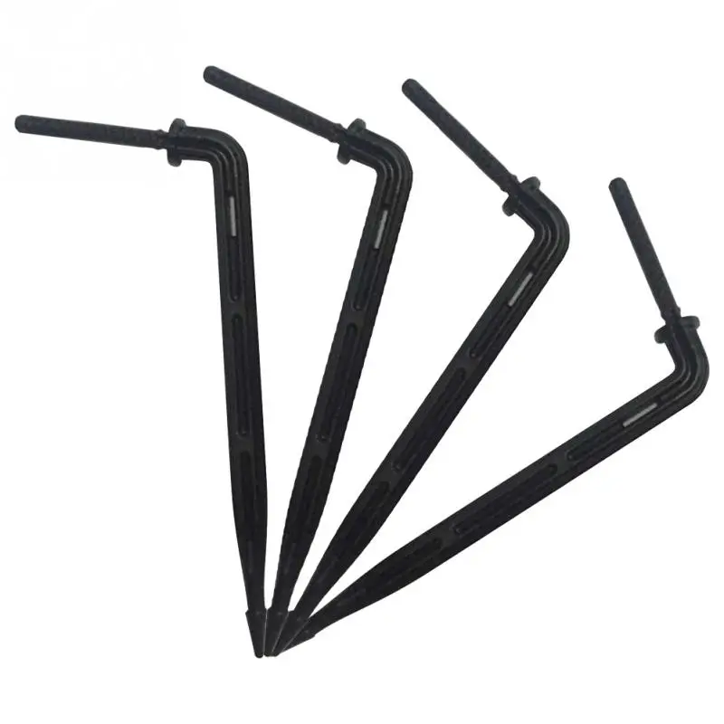 Высокое качество 20 шт. капельного Эмитент изогнутая стрелка Micro цветы капли