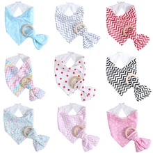 1 комплект, детские слюнявчики унисекс для кормления, полотенце, треугольная бандана, нагрудники, прорезыватель, кольцо для ребенка