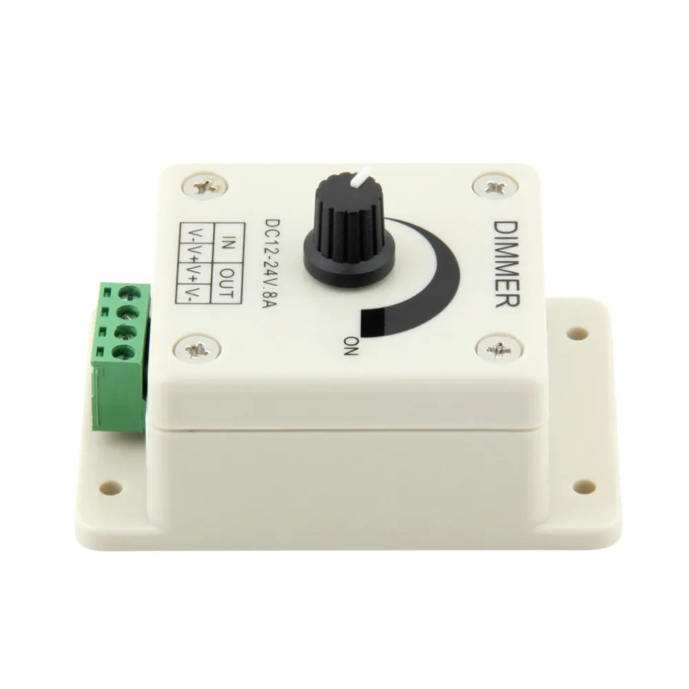 New arrival Dimmer can 12V 24V 8A conveniently adjust the brightness of