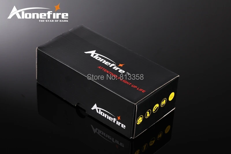 Alonefire mx01 X-Men серии CREE XM-L2 LED 5 + 1 режиме полностью функциональная Alarm спасательных светодиодный фонарик для 1 х 18650 аккумуляторная