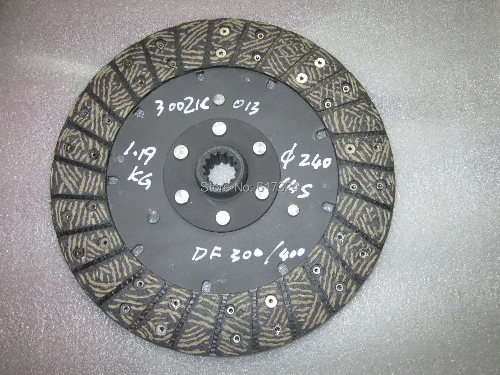 

Dongfeng tractor 30 40 series, the driven plate, part number: 300.21C.013