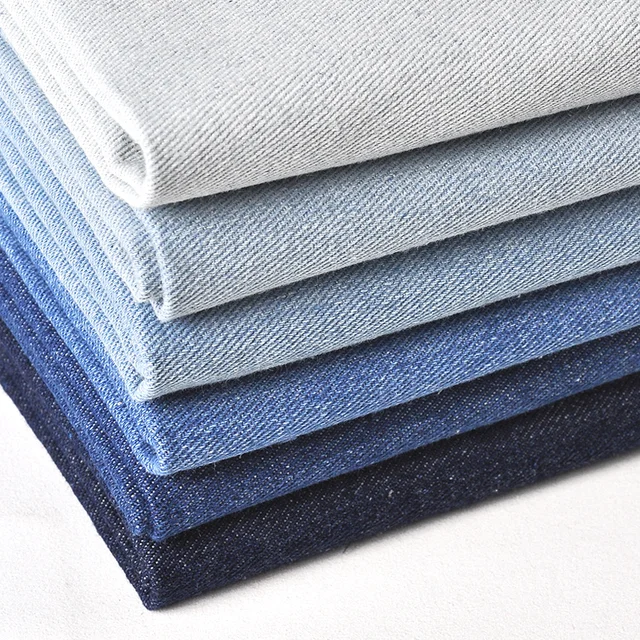 50x147cm blue cotton denim