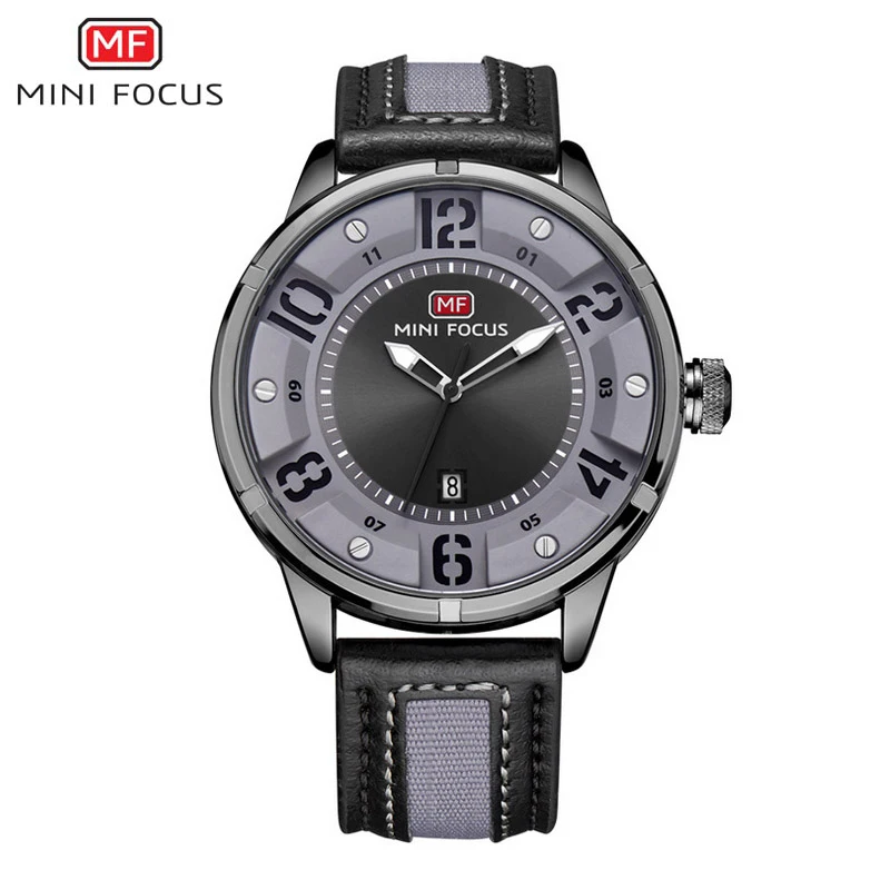 

MINI FOCUS Brand Luxury Date Men Sports Watches Men Quartz Army Military Watch Male Analog Clock Casual Wrist Watch reloj hombre