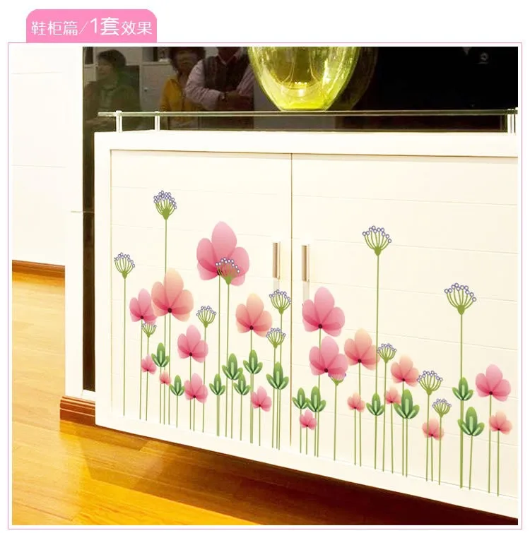 

Cncondom flower kitchen home adornment wall living room stickers on the wall