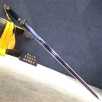 

High Quality Handmade Chinese KungFu Jian Sword Katana Sharp Strong Damascus Steel Blade