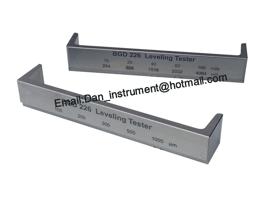 Stainless steel Leveling tester ,leveling applicator for Paint and