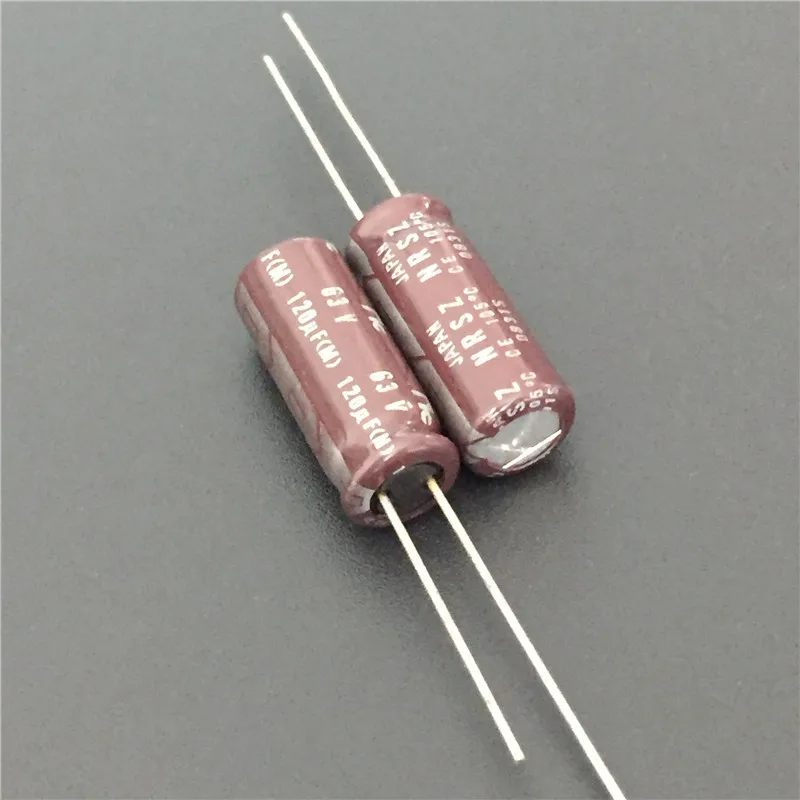 100 шт. 120 мкФ 63 в Япония NIC NRSZ серии 8x20 мм очень низкое сопротивление 63V120uF